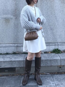 madomadoさん(レディース・161cm)の冬コーディネート