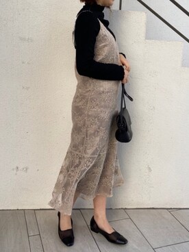 madomadoさん（レディース・161cm）の春コーディネート