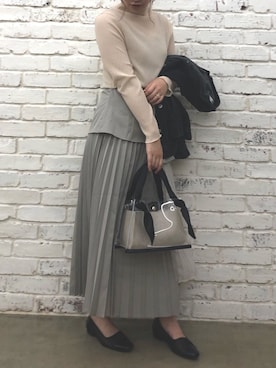 madomadoさん（レディース・161cm）の春コーディネート