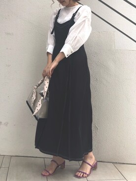 madomadoさん（レディース・161cm）の春コーディネート