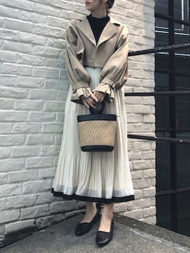 madomadoさん（レディース・161cm）の春コーディネート