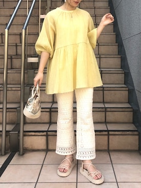 madomadoさん（レディース・161cm）の春コーディネート