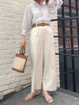 madomadoさん（レディース・161cm）の春コーディネート