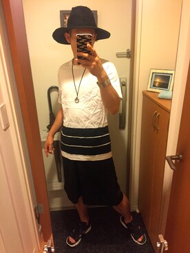 GoUさん（メンズ・163cm）の夏コーディネート