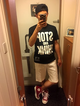 GoUさん(メンズ・163cm)の夏コーディネート