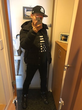 GoUさん（メンズ・163cm）の冬コーディネート