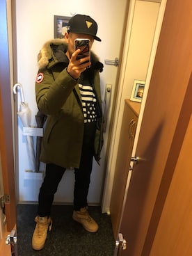 GoUさん(メンズ・163cm)の冬コーディネート