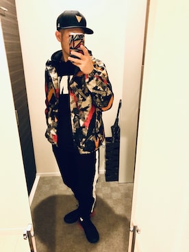 「7Union（セブンユニオン）のアイテム」を使った、GoUさん（メンズ・163cm）の春コーディネート