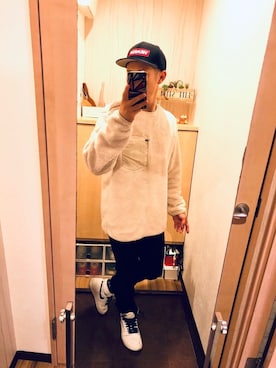 「7Union（セブンユニオン）のアイテム」を使った、GoUさん（メンズ・163cm）の秋コーディネート