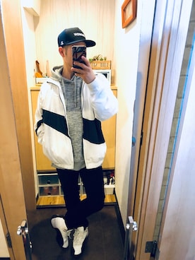 「7Union（セブンユニオン）のアイテム」を使った、GoUさん（メンズ・163cm）の冬コーディネート