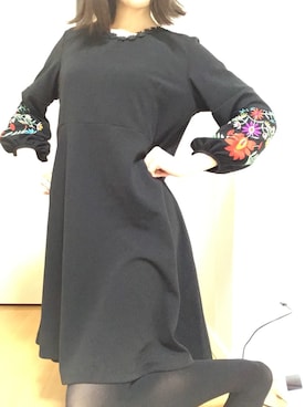 「通販」｜「アイテム（ワンピース/ドレス）」を使った、RiiYa★さん（レディース・164cm）の春コーディネート