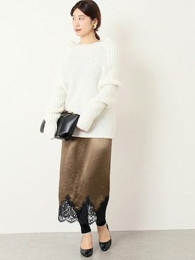 「ELIN（エリン）のアイテム」を使った、hikariさん（レディース・166cm）の秋コーディネート