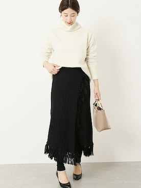 「VERMEIL par iena（ヴェルメイユパーイエナ）のアイテム」を使った、hikariさん（レディース・166cm）の秋コーディネート