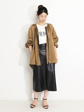 「VERMEIL par iena（ヴェルメイユパーイエナ）のアイテム（ジャケット/アウター）」を使った、hikariさん（レディース・166cm）の冬コーディネート