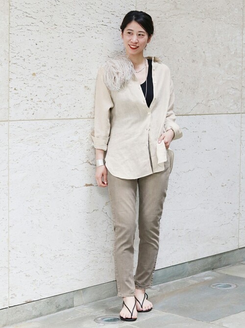 【新品】  VERMEIL par iena / ヴェルメイユパーイエナ | 2021SS | 麻BIGシャツ | 38 | ブラック | レディース Amazon.co.jp: [VERMEIL par IENA] [ヴェルメイユ パー イエナ]綿麻