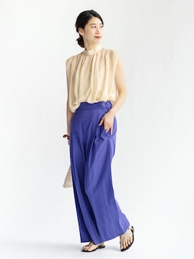 hikariさん（レディース・166cm）の春コーディネート