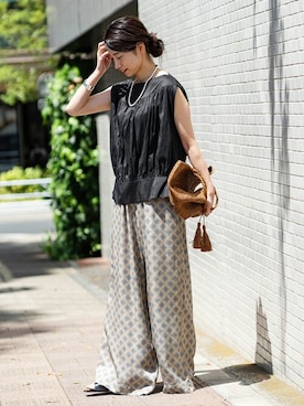 hikariさん（レディース・166cm）の春コーディネート