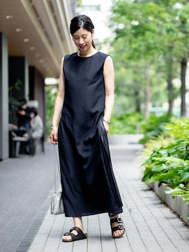 「LAVER（ラバー）のアイテム（アクセサリー）」を使った、hikariさん（レディース・166cm）の夏コーディネート