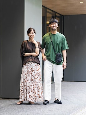 hikariさん（レディース・166cm）の夏コーディネート