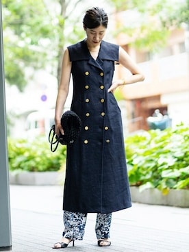 hikariさん（レディース・166cm）の夏コーディネート