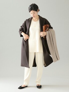「VERMEIL par iena（ヴェルメイユパーイエナ）のアイテム（その他アウター）」を使った、hikariさん（レディース・166cm）の夏コーディネート