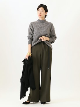 「エイトン」｜hikariさん（レディース・166cm）の秋コーディネート