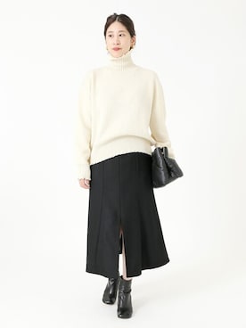 「VERMEIL par iena」｜「アイテム（アクセサリー）」を使った、hikariさん（レディース・166cm）の秋コーディネート