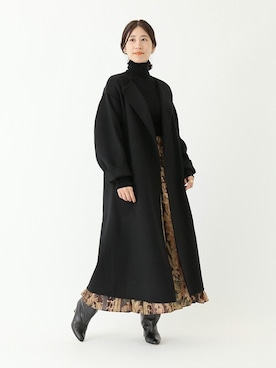 「VERMEIL par iena（ヴェルメイユパーイエナ）のアイテム（その他アウター）」を使った、hikariさん（レディース・166cm）の秋コーディネート