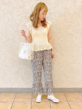 momoさん（レディース・160cm）の夏コーディネート