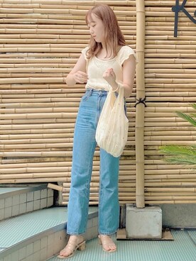 momoさん（レディース・160cm）の夏コーディネート