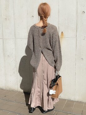 momoさん（レディース・160cm）の秋コーディネート