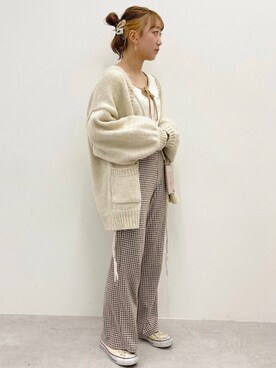 momoさん(レディース・160cm)の春コーディネート