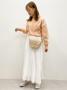 momoさん(レディース・160cm)の春コーディネート