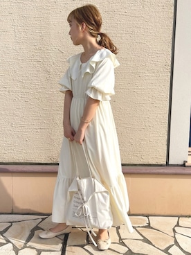 襟付きワンピース の人気ファッションコーディネート Wear