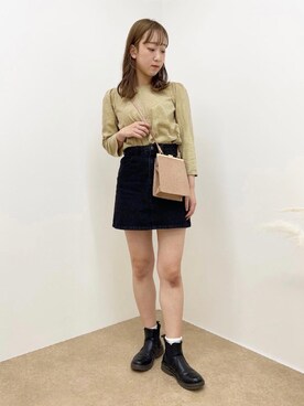 momoさん（レディース・160cm）の春コーディネート