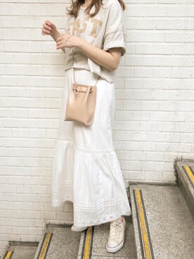 momoさん（レディース・160cm）の夏コーディネート