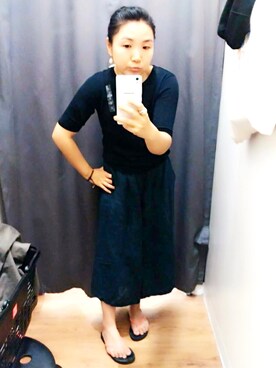 「アイテム（ピアス（両耳用））」を使った、puddingさん（レディース・150cm・30代）の夏コーディネート