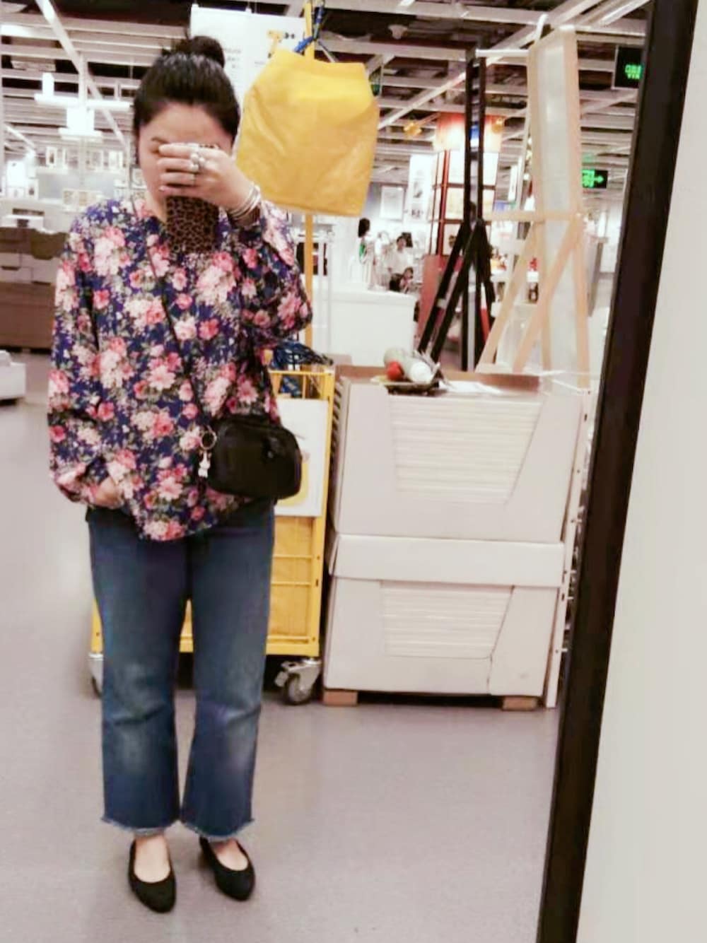 「VINTAGEのアイテム（シャツ/ブラウス、その他）」を使った、puddingさん（レディース・150cm）の冬コーディネートの1枚目の写真