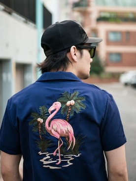 【glamb】田上翔さんのコーディネート