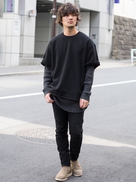 【glamb】田上翔さんのコーディネート