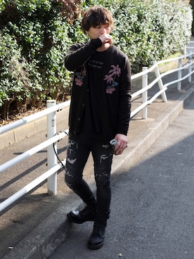 【glamb】田上翔さんのコーディネート