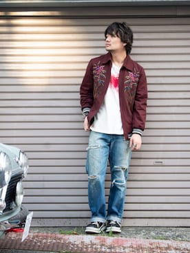 【glamb】田上翔さんのコーディネート