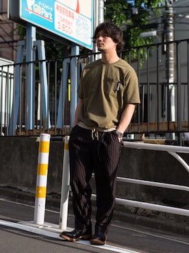 【glamb】田上翔さんのコーディネート