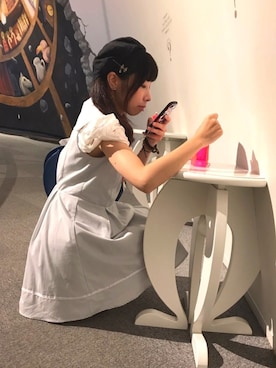 「ARROW（アロー）のアイテム（ワンピース/ドレス）」を使った、pickaliceさん（レディース・158cm）の秋コーディネート