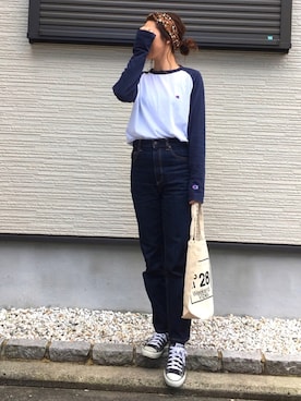 「DONOBAN（ドノバン）のアイテム（財布/小物）」を使った、mochikoさん（レディース・164cm）の春コーディネート