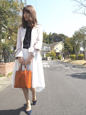 「willselection」｜「アイテム（ブルゾン）」を使った、yuiさん（レディース・171cm）の春コーディネート