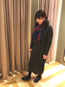 「スッキリコーデ」｜moemiさん（レディース・156cm）の冬コーディネート