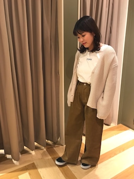 moemiさん（レディース・156cm）の冬コーディネート