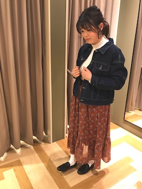 moemiさん(レディース・156cm)の冬コーディネート