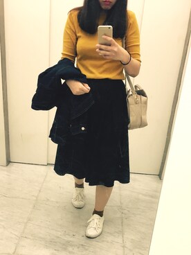 たなみ。さん（レディース・154cm）の春コーディネート